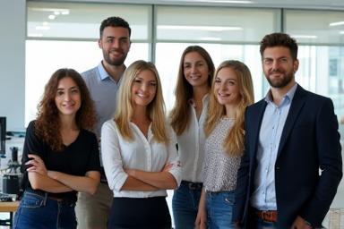 ReteVeloce Telecom Solutions team at Milan headquarters